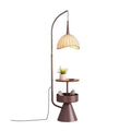Fei shi desk living room for homenew arrivalsmall apartment bauhaus solid wood round small tea table floor lamp fei shi medium