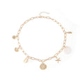 European and american cross-border bohemian beach vacation style starfish shell necklace - summer fashion casual versatile choker