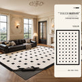 Carpet living room removable and washable double layer easy to care for machine washable large area full cover light luxury high-end bedside floor mat sound insulation