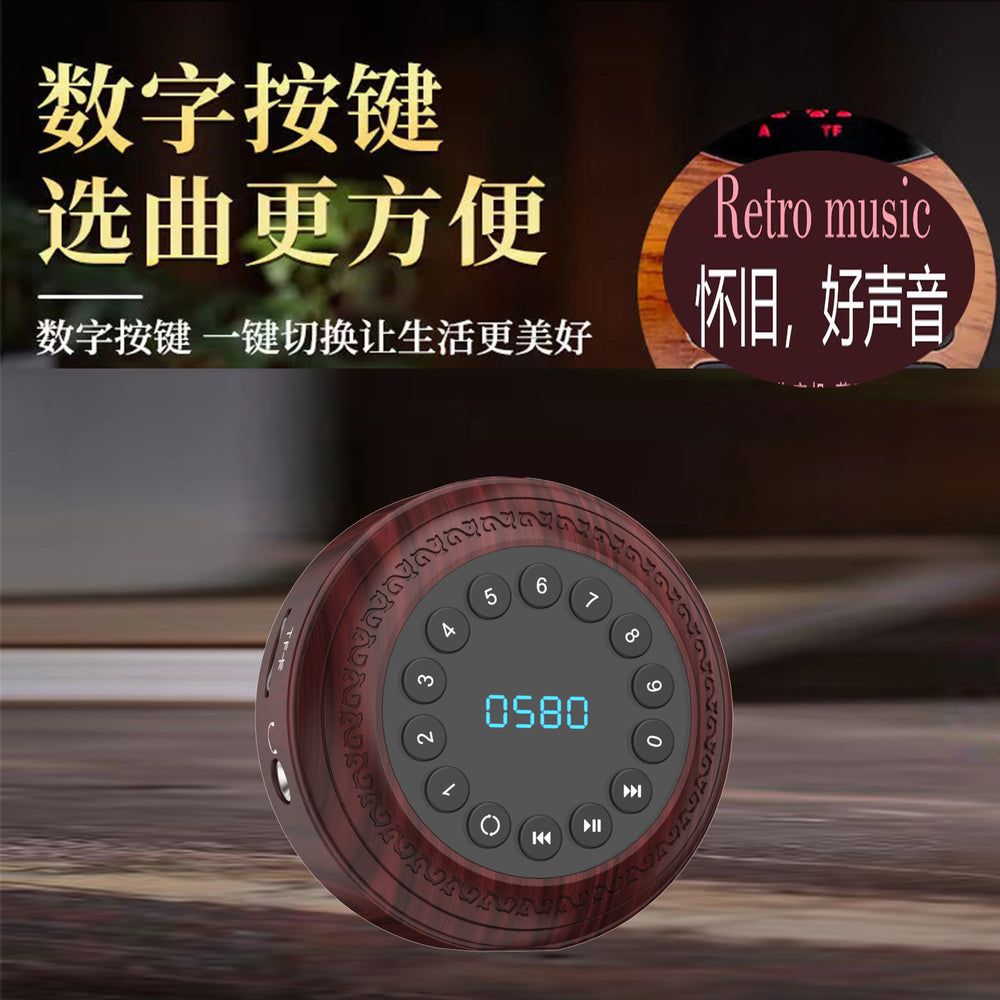New portable neckband bluetooth speaker with card slot - your personal music companion for meditation and long-playing sessions
