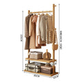 Coat rack floor-standing clothes rack for home clothes drying rack simple bedroom clothes storage rack room living room indoor
