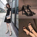 Fresh and chic high heel sandals for women - new 2025 collection: minimalist, versatile, stiletto heel, sexy thong strap, trending online style