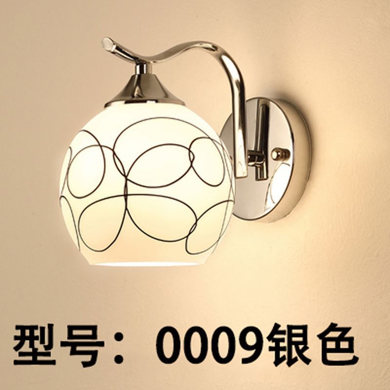 Nordic wall lamp bedroom bedside lamp modern casual creative hotel aisle lamp living room corridor wall lamp staircase lamp