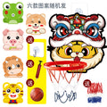 【shipping box】hanging style - random design (includes hanging rope + hook) 1 ball