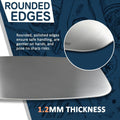 Stainless steel cutting board double-sided kitchen for home anti-mold cutting board cutting vegetables commercial kneading noodles cutting fruit chopping board rolling board