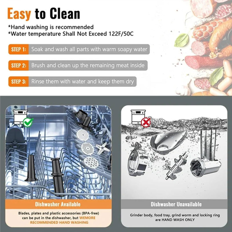 Meat grinder cross-border electric multi-functional for home meat grinder european standard american standard minced meat sausage filling machine ozon
