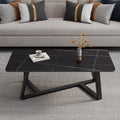 Accessible luxury office coffee table modern casual living room for home small apartment coffee table rectangular coffee table table rock slab