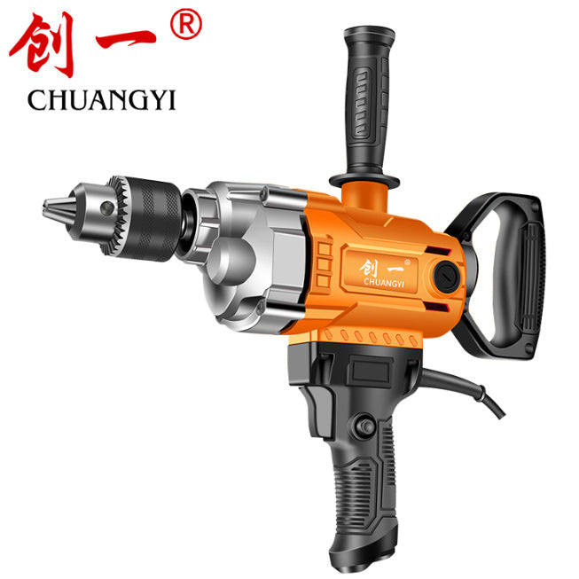 Chuangyi aircraft drill high-power paint putty powder cement mixer multi-function dusting machine electric drill mixer