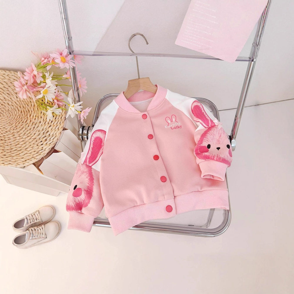 Baby outwearspring & fallnew arrivalbaby girl clothes baseball uniform casualsweatshirtgirlautumtopsautum clothing