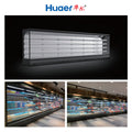 Custom cold storage display cases: commercial air curtain freezers, fruit freshness keepers, fresh food ordering vitrines, supermarket yogurt & beverage refrigerated display cabinets