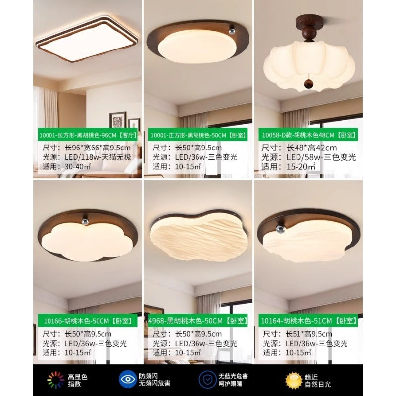 Circle of Light Living Room Main Light 2025 New Modern Simple Atmospheric Ceiling Light Zhongshan Lighting Whole House Package 1