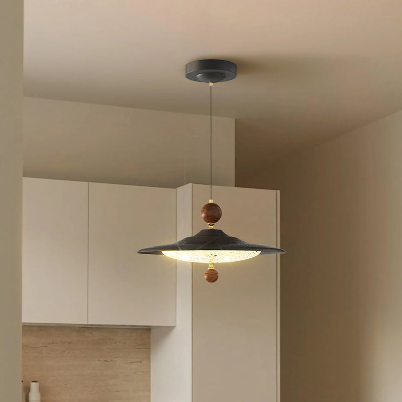 French antique restaurant chandelier retro walnut color dining table bar light creative personality art bedroom lighting