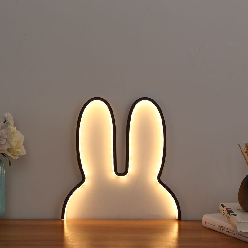 Fanyi · no punching wall lamp ins girlkids room wall lamp decorative table lamp led night light creative wall lamp