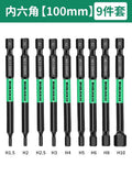 Baolian inner hexagonal bit strong magnetic s2 hexagonal handle electric wrench electric screwdriver air wrench electric drill suit