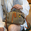 Genuine leather women's bag classy sense 2025best sellingfashionretro shoulder bag togo first layer cowhide satchel crossbody bag