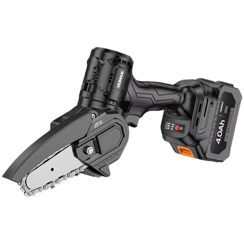 Rechargeable high-power cordless mini lithium-ion electric chainsaw - universal saw, handheld logging saw