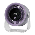 Desktop mini fan - portable, rechargeable, long battery life, office use, usb desktop fan (plug-in/rechargeable)