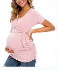 Pink short sleeves