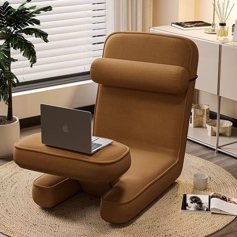 Lazy sofa tatami small apartment foldable dormitory bay window bed chair single back chair balcony sofa chair