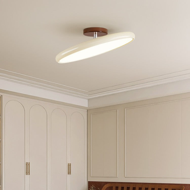 Full Spectrum Cream Wind Master Bedroom Light Ceiling Light French Medieval Wabi Sabi Wind Retro Eye Protection Children's Room Lighting