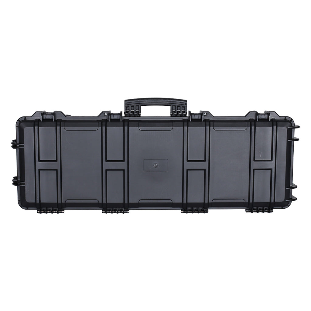 Portable plastic protective case Thickened waterproof and anti-drop durable instrument Outdoor off-road roof safety case Fish tackle case