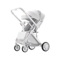 Newborn lightweight foldable stroller two-way baby walking handy gadget cross-border wholesale high-view stroller can sit or lie down