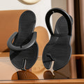 【dropshipping available】women's flip-flops - foldable, wearable outdoors, perfect for home, travel, bathroom, portable, beach, non-slip sandals