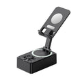 K18 cross-border new mobile phone stand rotating karaoke microphone live streaming bluetooth speaker wireless desktop speaker