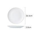 Vintage creative ceramic dinnerware western plate home frosted line ceramic dish hotel restaurant business plate
