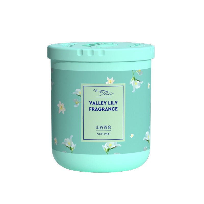 Tmall style round box solid perfume balm - home aromatherapy ornament, odor eliminator, fragrant indoor deodorizer, air freshener