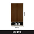 Retro file cabinet, office wall-mounted storage cabinet, storage cabinet, luxury boss background cabinet, bookcase floor