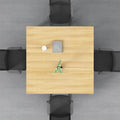 Saint li panel small conference table casual modern office furniture small round table square table negotiation table reception table training