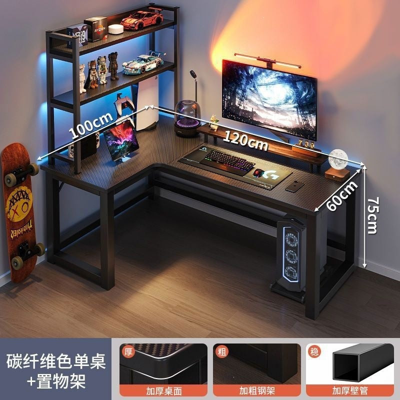 Computer desk desktop home electric competition table and chair bedroom corner office table new chinoiserie large desk student study table