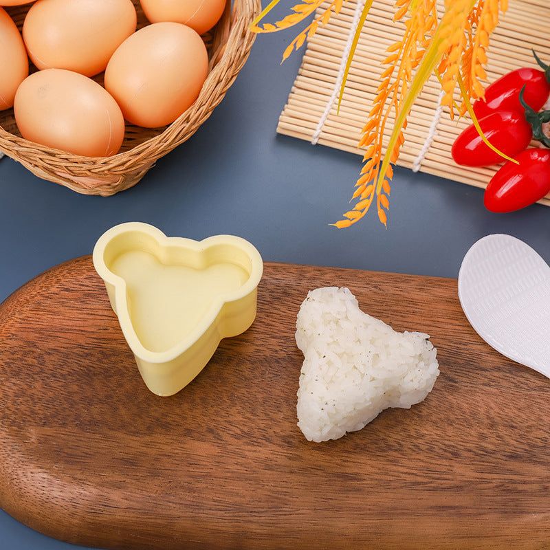 Multi-layer rice ball mold heart shape diy military ship sushi mold baking tool multi-layer sushi supplementary food bento tool