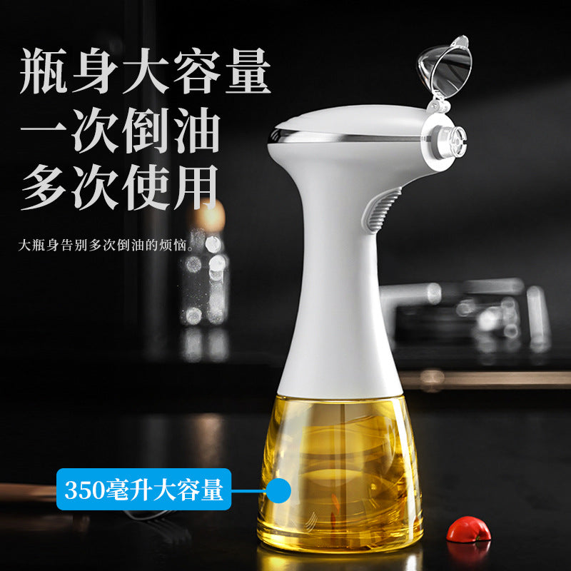 Custom electric oil sprayer bottle, kitchen misting oil sprayer, home fat-reducing usb rechargeable oil sprayer, bbq oil sprayer