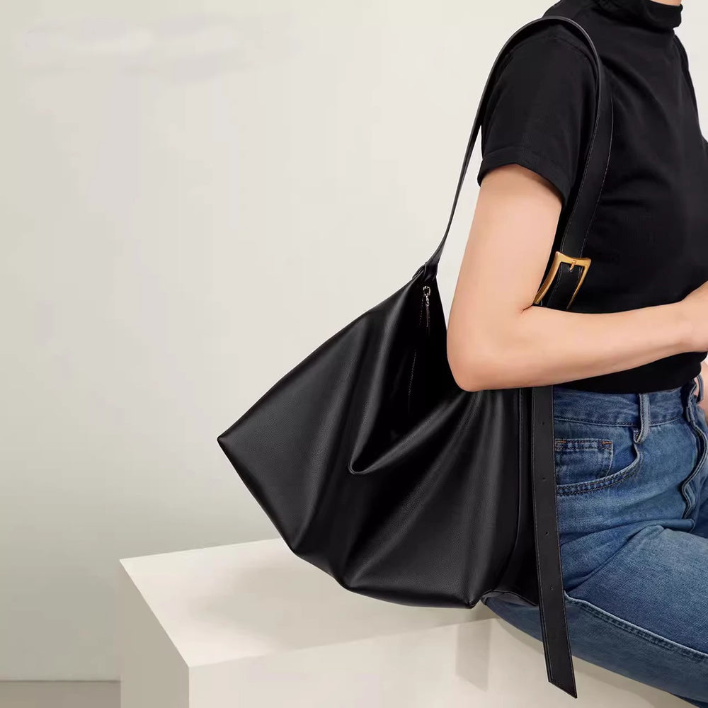 High-end, versatile women's bag – new 2025 shoulder bag, autumn/winter tote, large capacity commuter crossbody bag