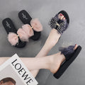 Spring/summer anti-slip platform sandals & slides for women - new 2025 collection - bow detail, high heel, slimming & height increasing