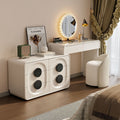 All solid wood new arrival rock slab dressing table bedroom dressing table chest bedside table all-in-one dressing table