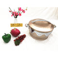 cross-border 2.3-4.5-6.5l 3pcs lotus double-layer insulation box insulation lunch box insulation tableware