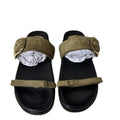 Za2025 summer women's flat sandals - single strap, buckle closure, casual, versatile, outdoor sandals