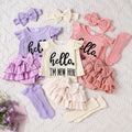 Children's clothing long sleeves khaki + khaki pants suit