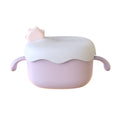 Kids' bowl and utensil set - baby bowl with handles, straw bowl, portable multifunctional feeding bowl for infants