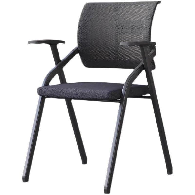 Foldable conference table multifunctional patchwork bench table training double office table foldable training table and chair combination