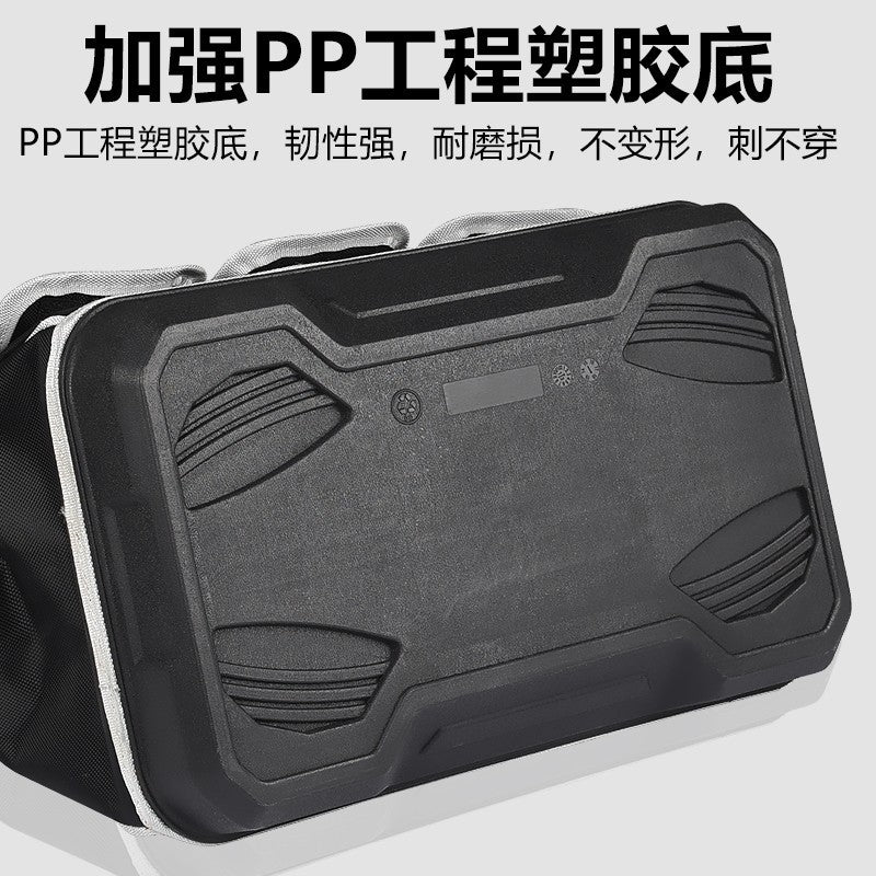 Portable Multifunctional Toolkit Thickened Canvas Special Maintenance Storage Bag for Electricians Strong and Durable Portable Tool Bag