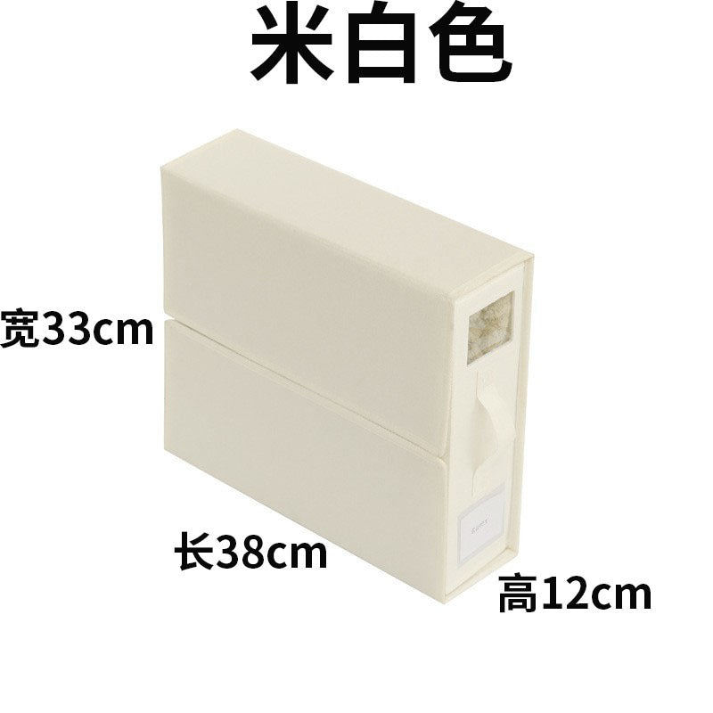 Cross-border non-woven bed sheet four-piece storage box foldable large-capacity clothing storage box bedroom finishing box