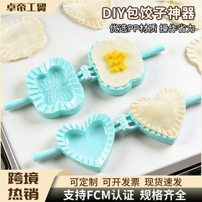 hot seller: large, medium, and small plastic dumpling makers - dumpling tools for home kitchen diy dumpling making