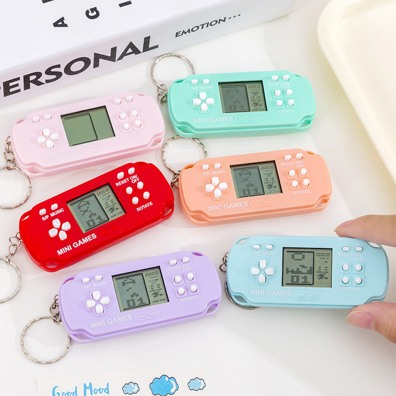 amazon kids toys boys educational small ornaments girls toys tetris game console street stall