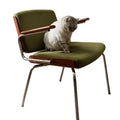 Used dining chair single back casual chair for home armrest sofa chair design study computer office stool