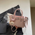 2026 spring new trendy women's bag dopamine minimalist tote bucket bag high-quality versatile large capacity crossbody bag