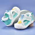 Baby sandals for girls, summer first walker shoes, 0-1-2 years old infant anti-slip soft sole mesh shoes for babies and toddlers, boys' shoes